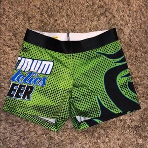 platinum athletics cheer shorts